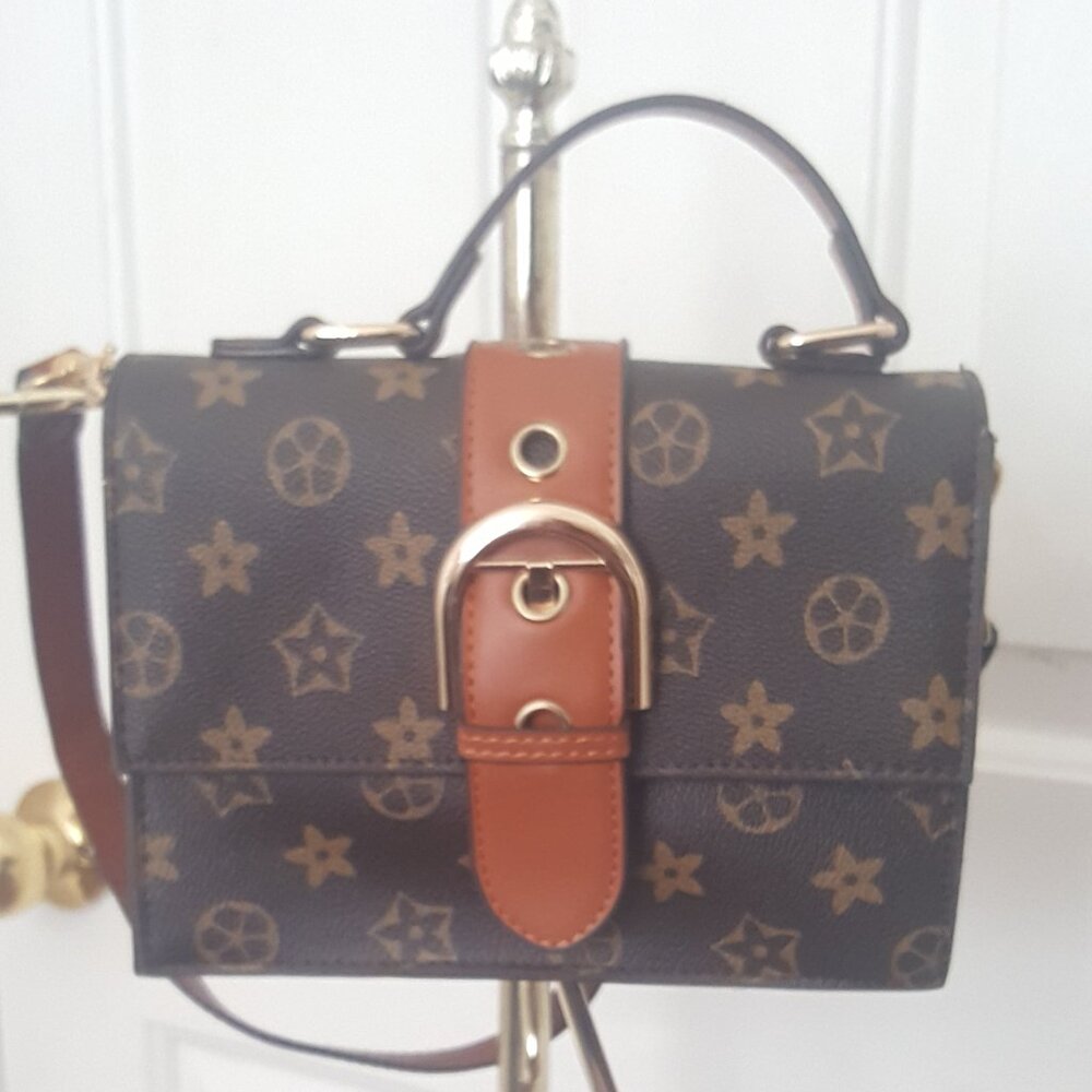 Crossbody Bag Beautiful Purse Handbag Women's Brown